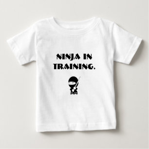T-shirts Ninja em treinamento