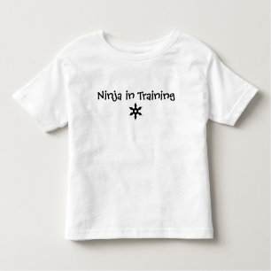 T-shirts Ninja no treinamento