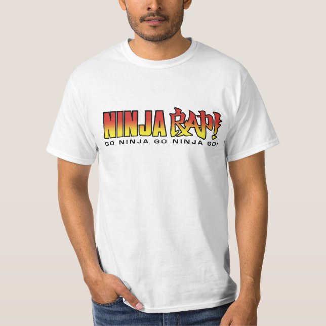 T-shirts Ninja Rap! Vai Ninja, Vai Ninja! (Frente)
