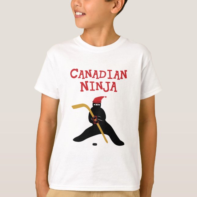 T-shirts Ninja-Shirt canadense (Frente)