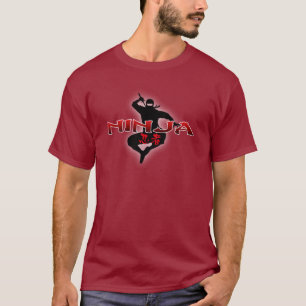 T-shirts Ninja Silhouette