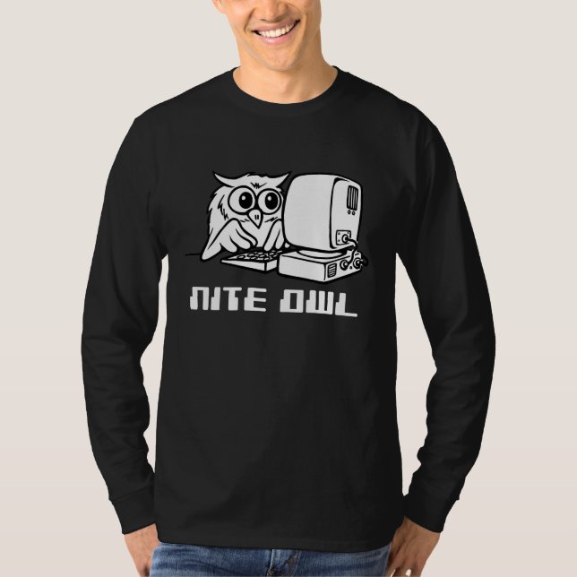 T-shirts 'Nite Owl (Frente)