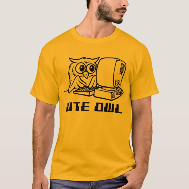 T-shirts 'Nite Owl (Frente)