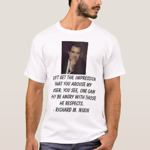 T-shirts Nixon, Richard, não obtem à impressão esse y…
