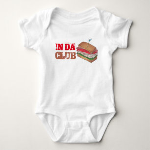 T-shirts No Da Club Turkey Club Sandwich Engraçado Foodie D