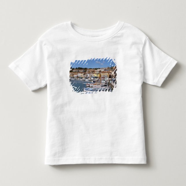 T-shirts No porto na vila de Cassis. (Frente)