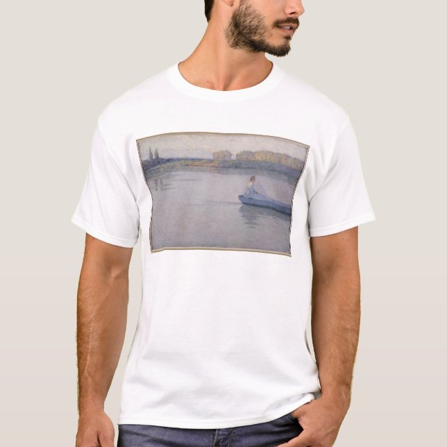 T-shirts No rio, manhã, 1896 (Frente)
