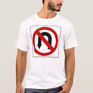 T-shirts no_u_turn_sign_01