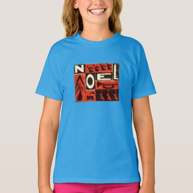 T-shirts Noel Red (Frente)