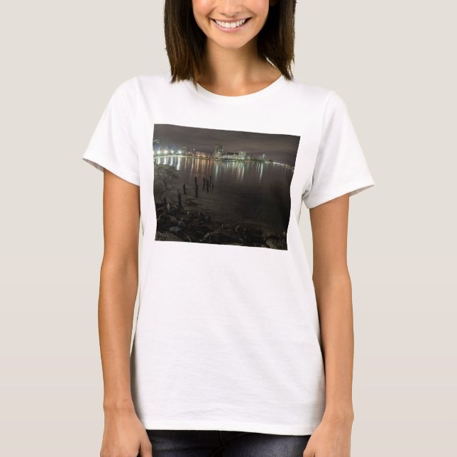 T-shirts Noite da baía de Botafogo (Frente)