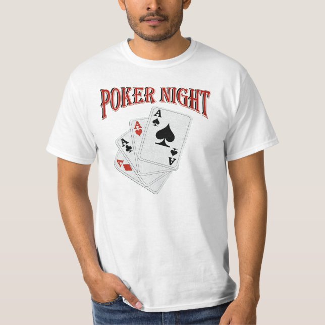T-SHIRTS NOITE DO PÓQUER (Frente)