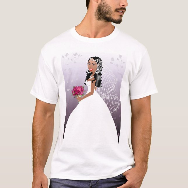 T-shirts Noiva bonita (Frente)