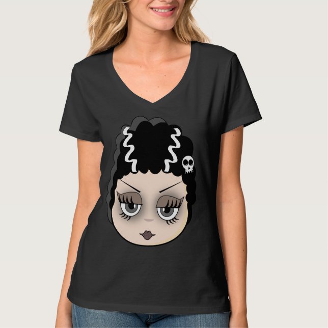 T-shirts Noiva de Frankenstein (Frente)