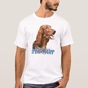 T-shirts Nome do setter irlandês