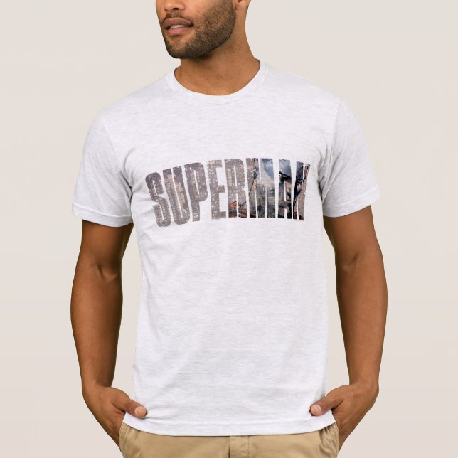 T-shirts Nome do Super-Homem (Frente)