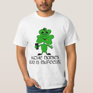 T-shirts Nome irlandês engraçado