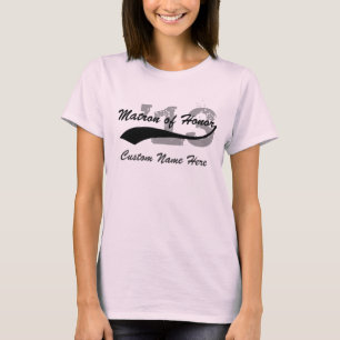 T-shirts Nome Personalizado e Ano Matrizes de Honra
