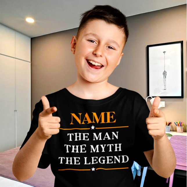 T-shirts Nome Personalizado O Homem O Mito A Legenda (Criador carregado)
