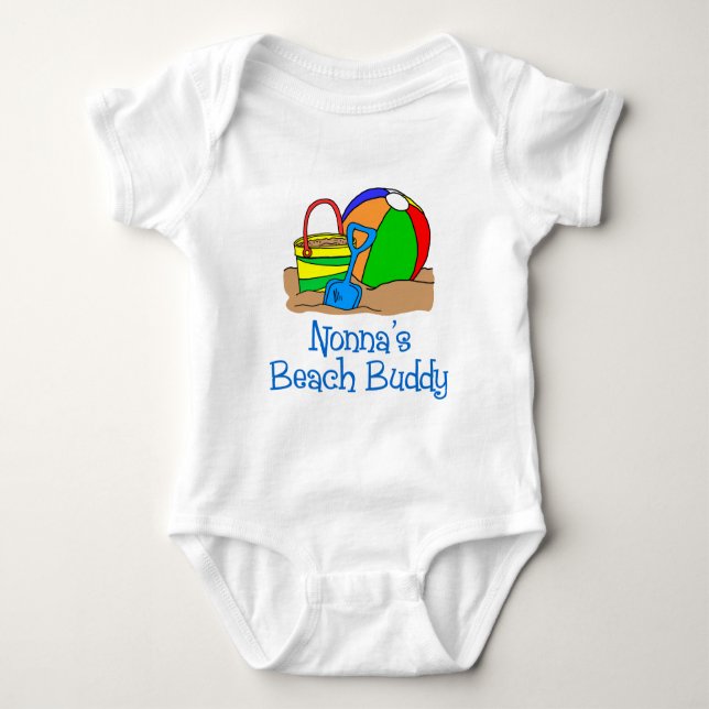 T-shirts Nonna Beach Buddy (Frente)