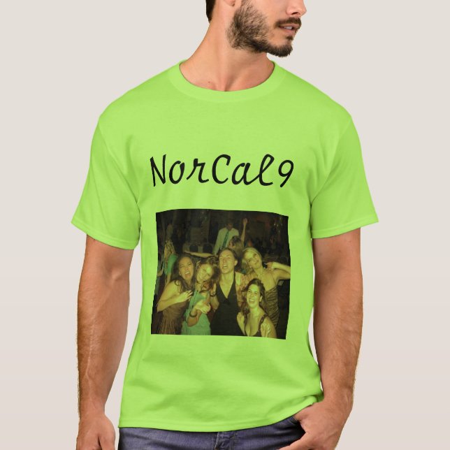 T-shirts NorCal9- lateralmente (Frente)