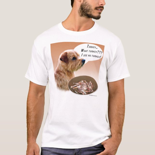 T-shirts Norfolk Terrier Turquia (Frente)