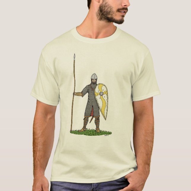 T-shirts Norman Knight Circa 1066 (Frente)