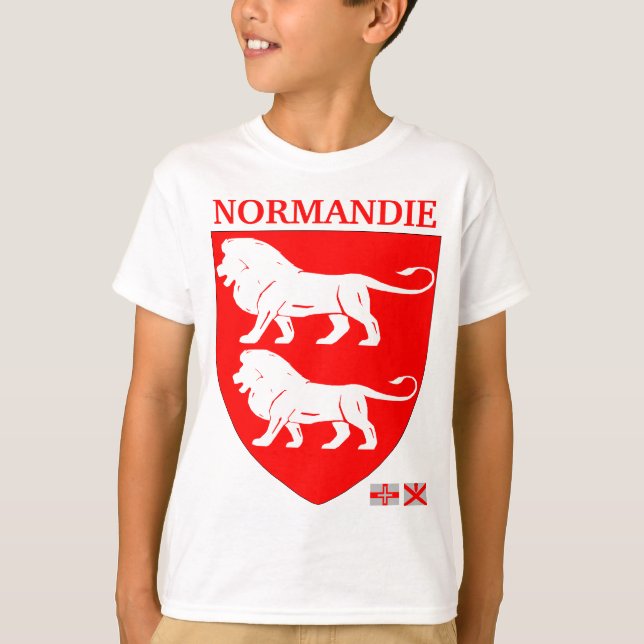 T-SHIRTS NORMANDIE NORMANDY FRANÇA (Frente)