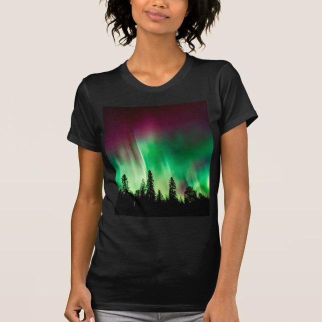 T-shirts Nortes Aurora borealis (Frente)