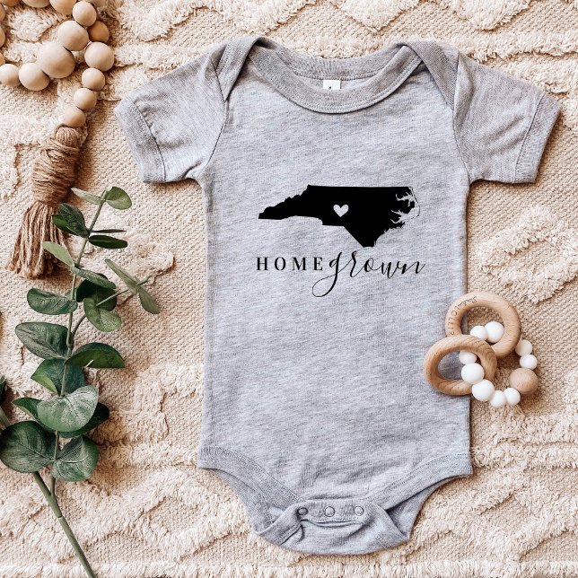 T-shirts North Carolina Home Grown State Tee (Criador carregado)