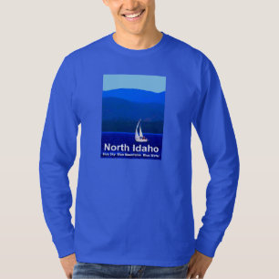 T-shirts North Idaho Blue
