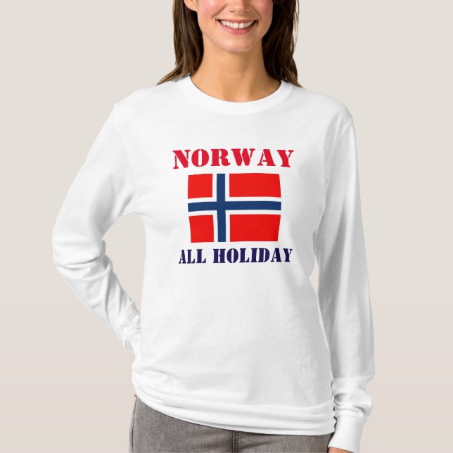 T-shirts Noruega (Frente)