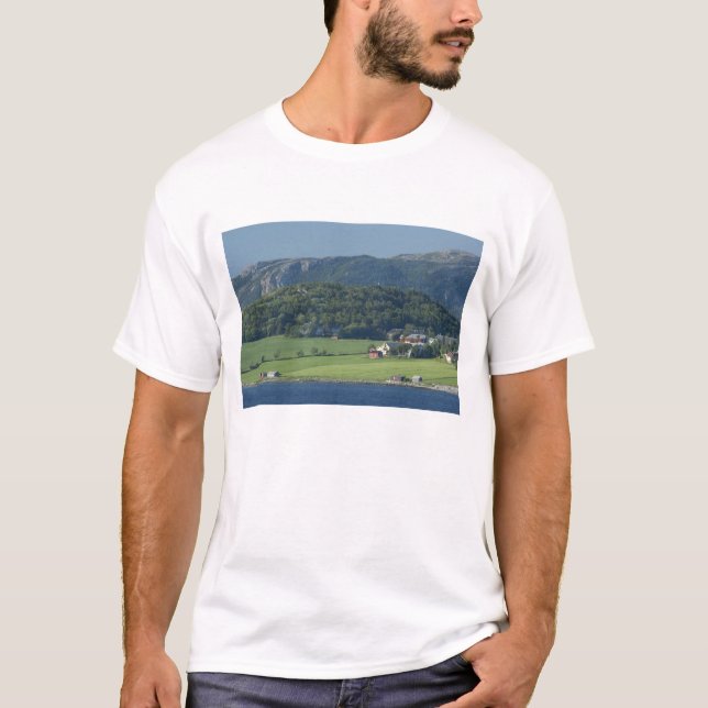 T-shirts Noruega, Trondheimsforden, Trondheim. Típico (Frente)