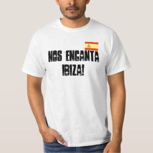 T-shirts Nós amamos o T de Ibiza