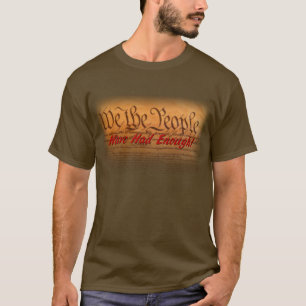 T-shirts Nós as pessoas tivemos bastante