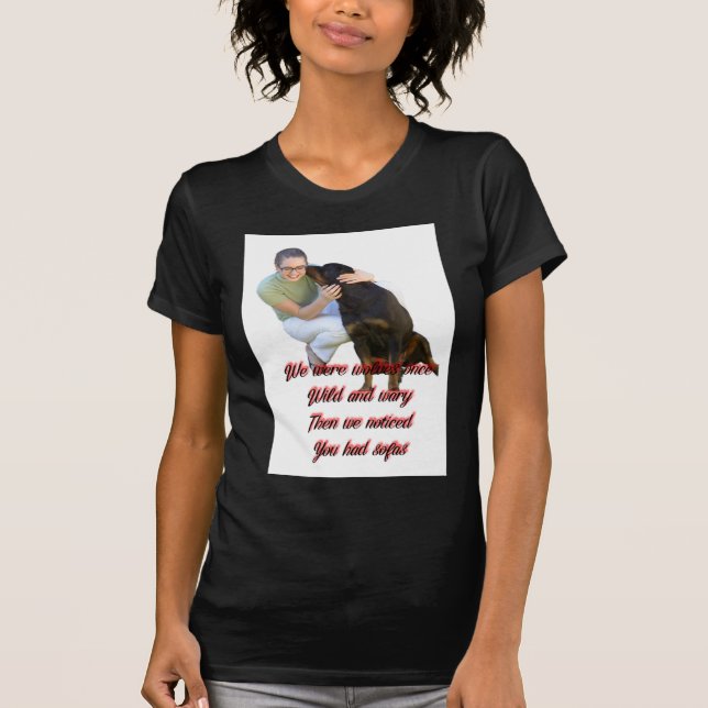 T-shirts Nós éramos lobos uma vez (Frente)