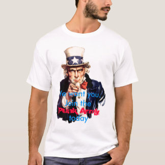 T-shirts Nós queremo-lo juntamo-nos ao exército do punk