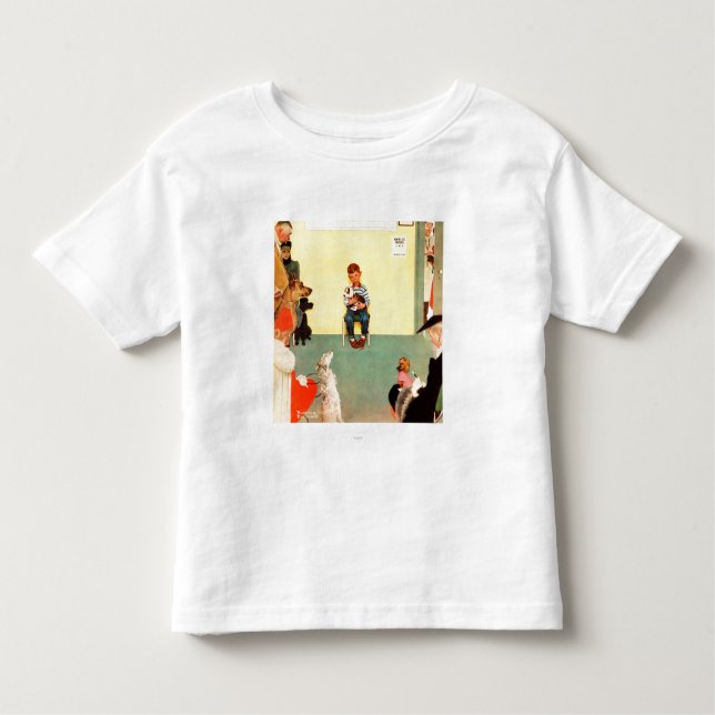 T-shirts Nos veteranos de Norman Rockwell (Frente)