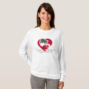 T-shirts Nossos companheiros perfeitos nunca têm menos de 4