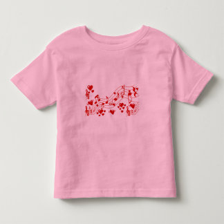 T-shirts Notas de Amor_