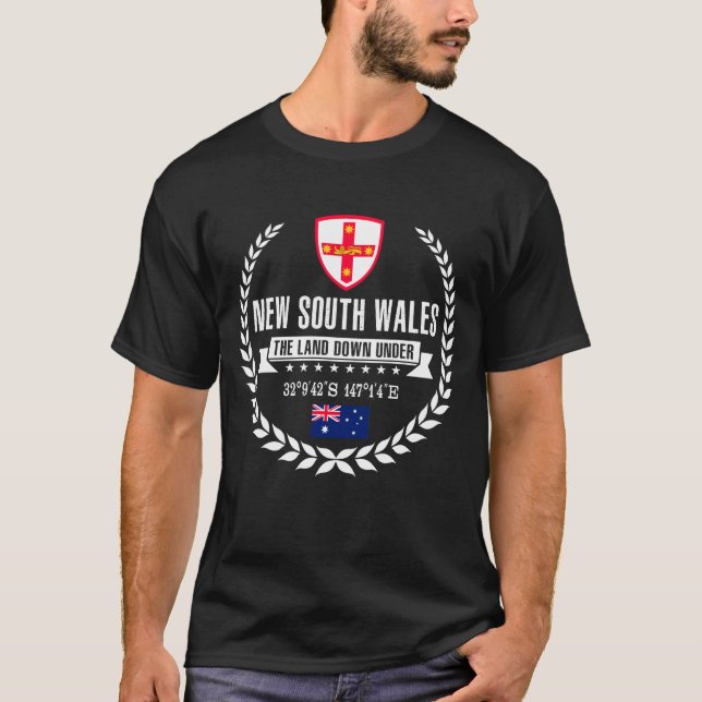 T-shirts Nova Gales do Sul (Frente)