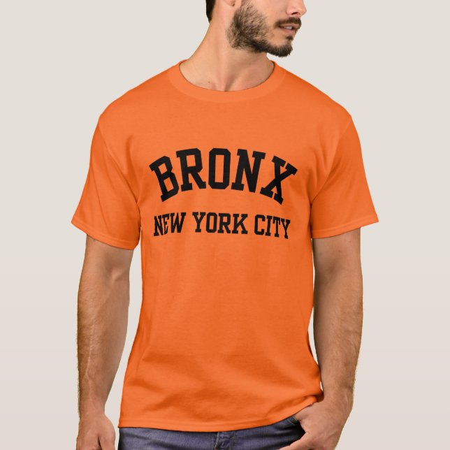 T-shirts Nova Iorque de Bronx (Frente)