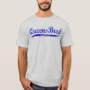 T-shirts - Nova Iorque NY - rotulação azul produzida Quee