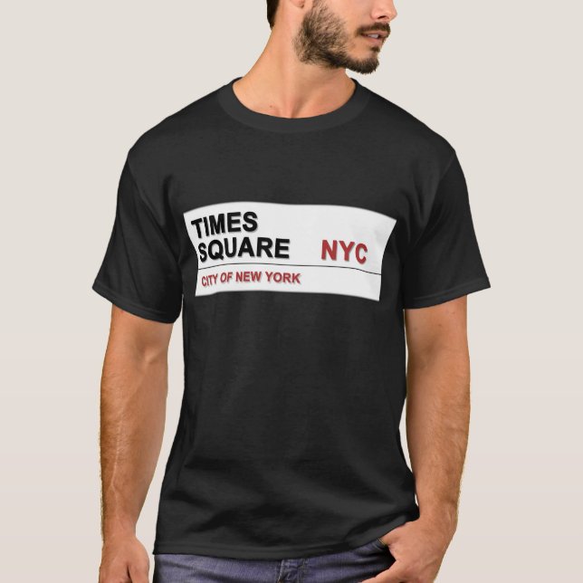 T-shirts Nova Iorque Times Square (Frente)