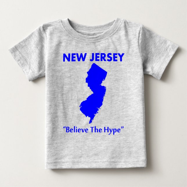T-shirts Nova Jersey - Acredite no Hype (Frente)