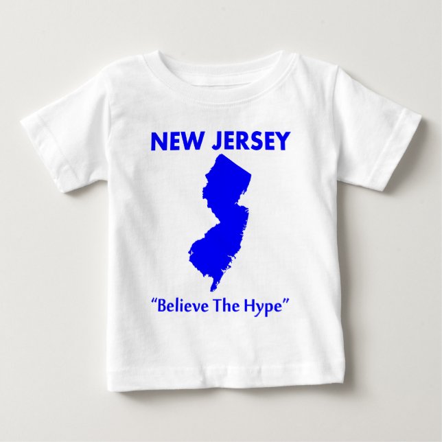 T-shirts Nova Jersey - Acredite no Hype (Frente)