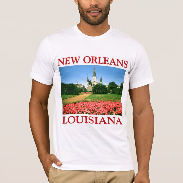 T-shirts Nova Orleães Louisiana (Frente)