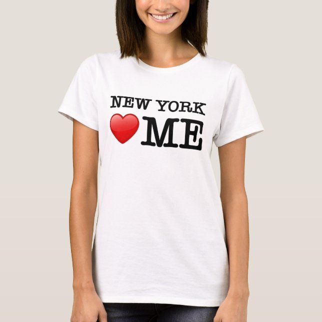T-shirts Nova York me ama (Frente)