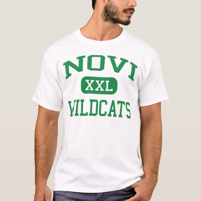 T-shirts Novi - Wildcats - segundo grau de Novi - Novi (Frente)