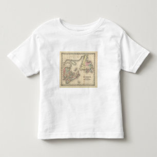 T-shirts Novo Brunswick, Nova Escócia, Terra Nova 2