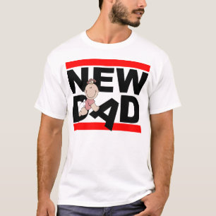 T-shirts Novo papai com bebé novo